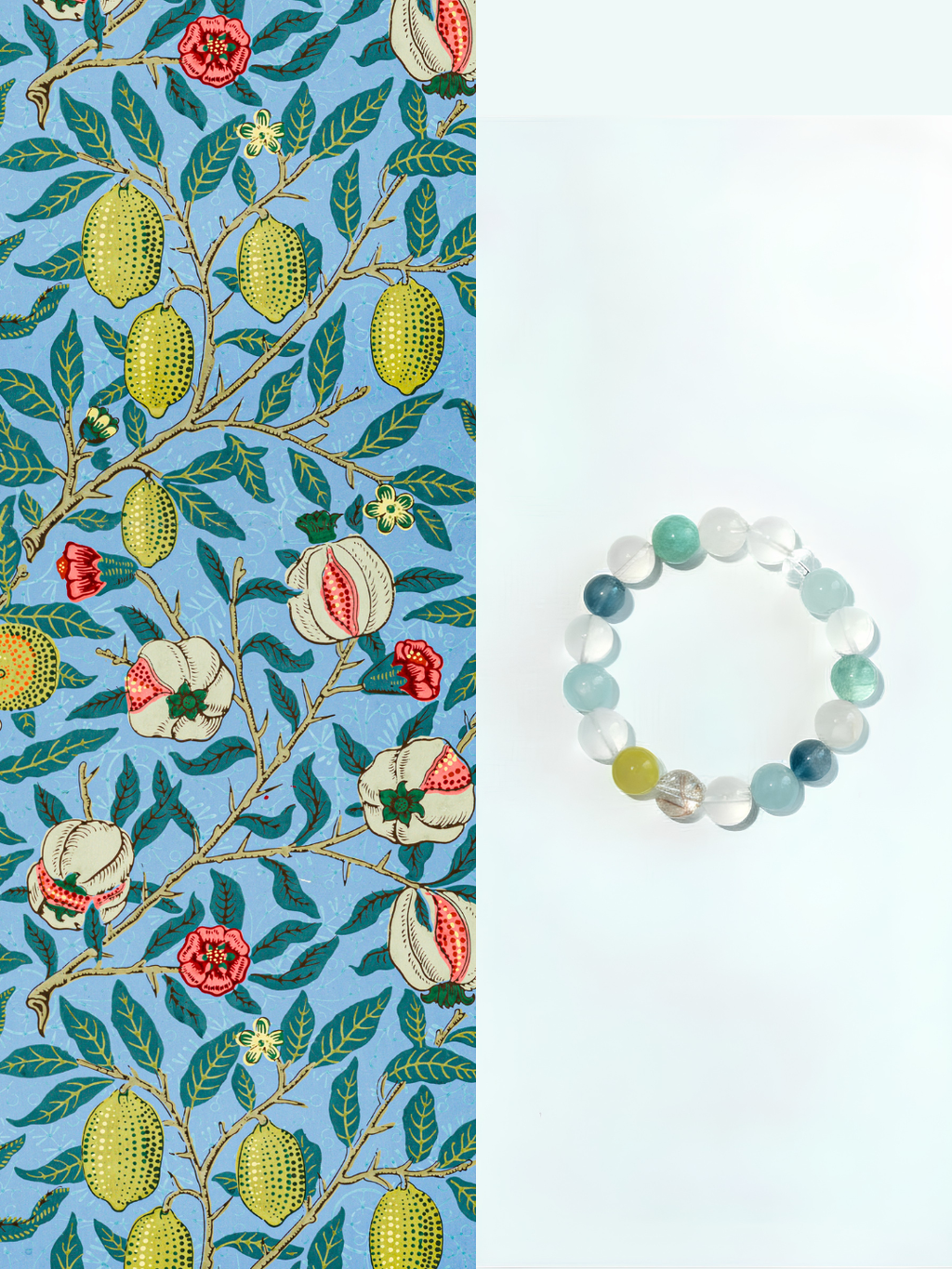 Tidal Aquamarine Bracelet