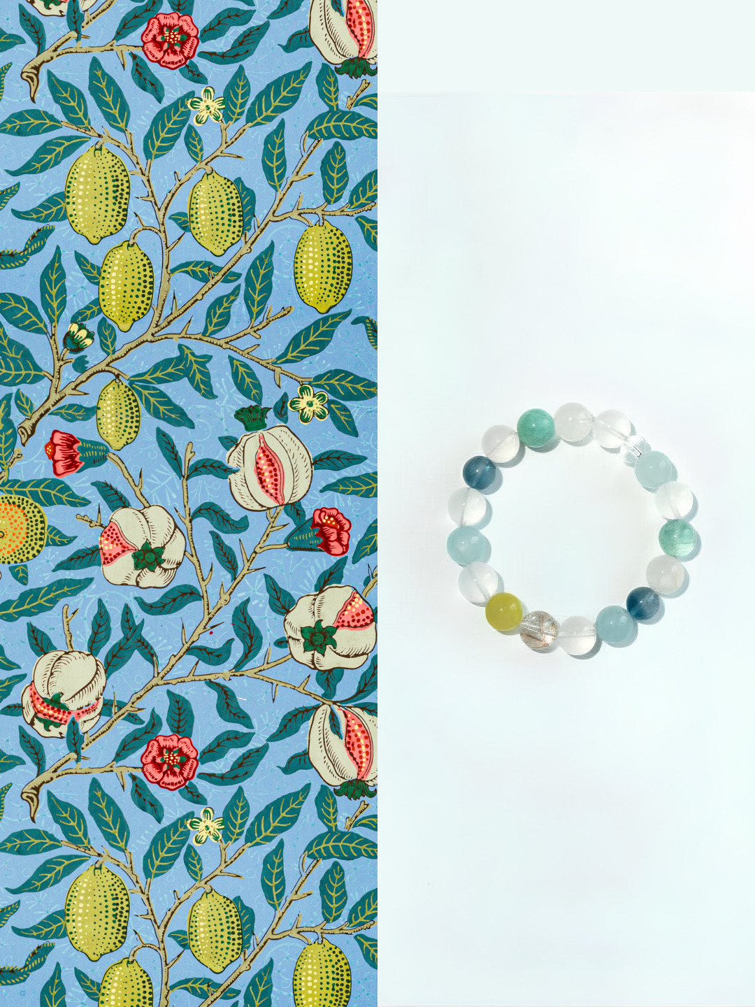 Tidal Aquamarine Bracelet