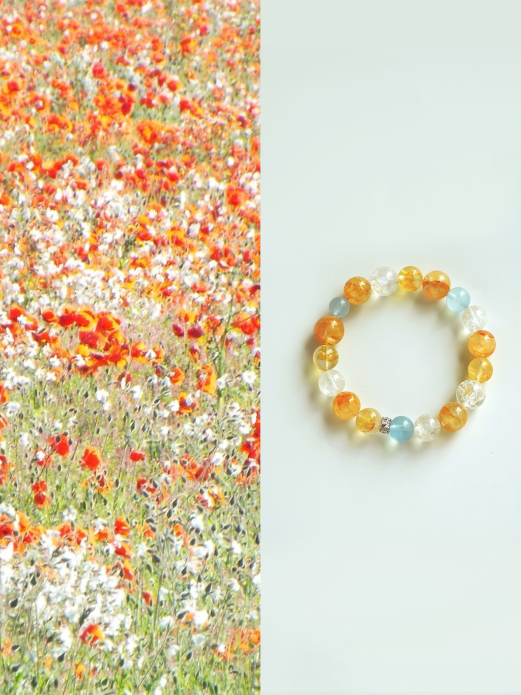 Sunset Garden Quartz Bracelet