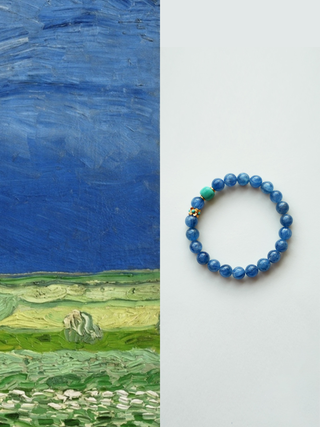 Azure Echo Kyanite Bracelet