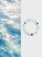 Ocean Whisper Aquamarine Bracelet