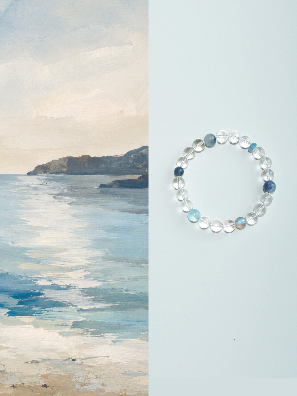 Horizon Aquamarine Bracelet