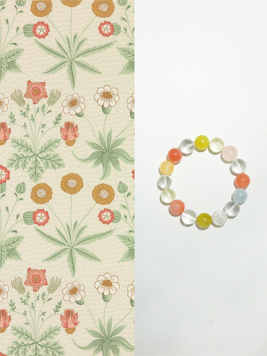 Peach Blossom Rose Quartz Bracelet