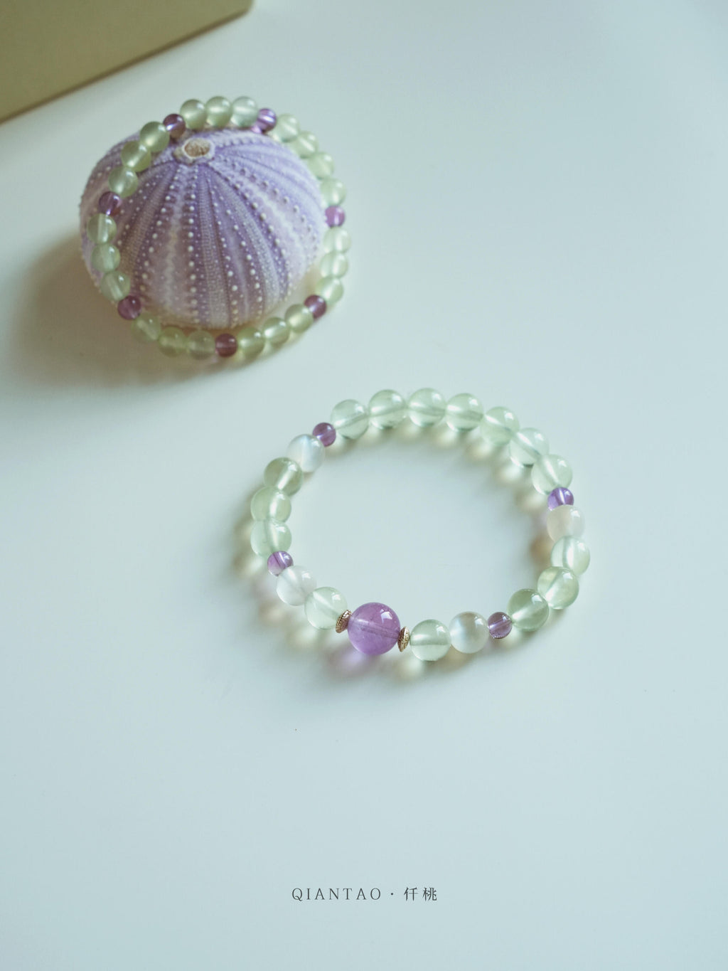 Morning Dew Prehnite Bracelet