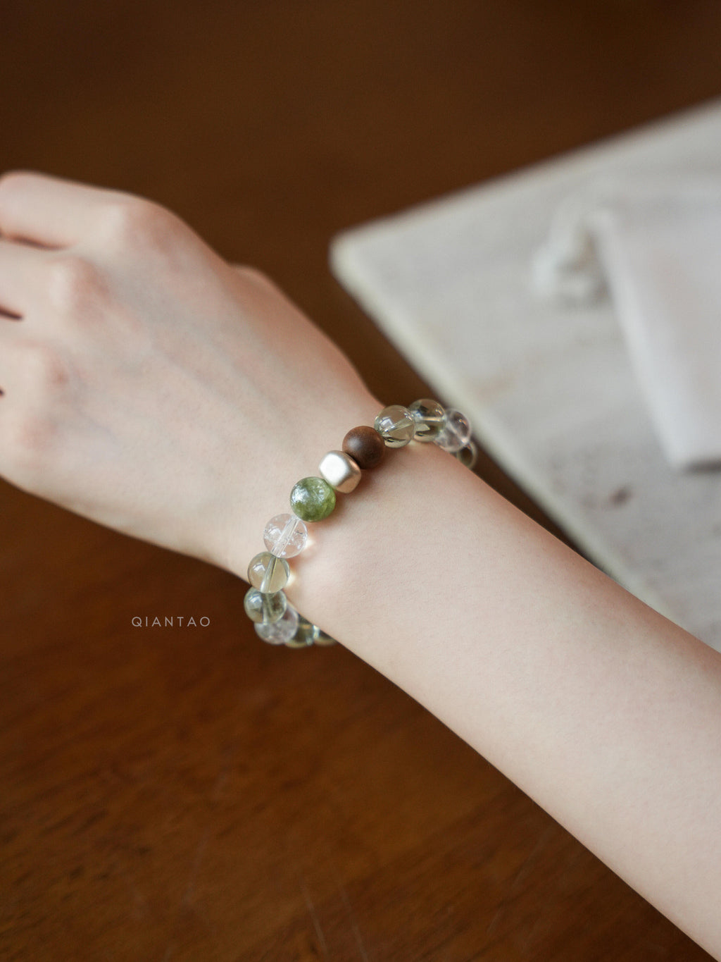 Mosswood Emerald Bracelet
