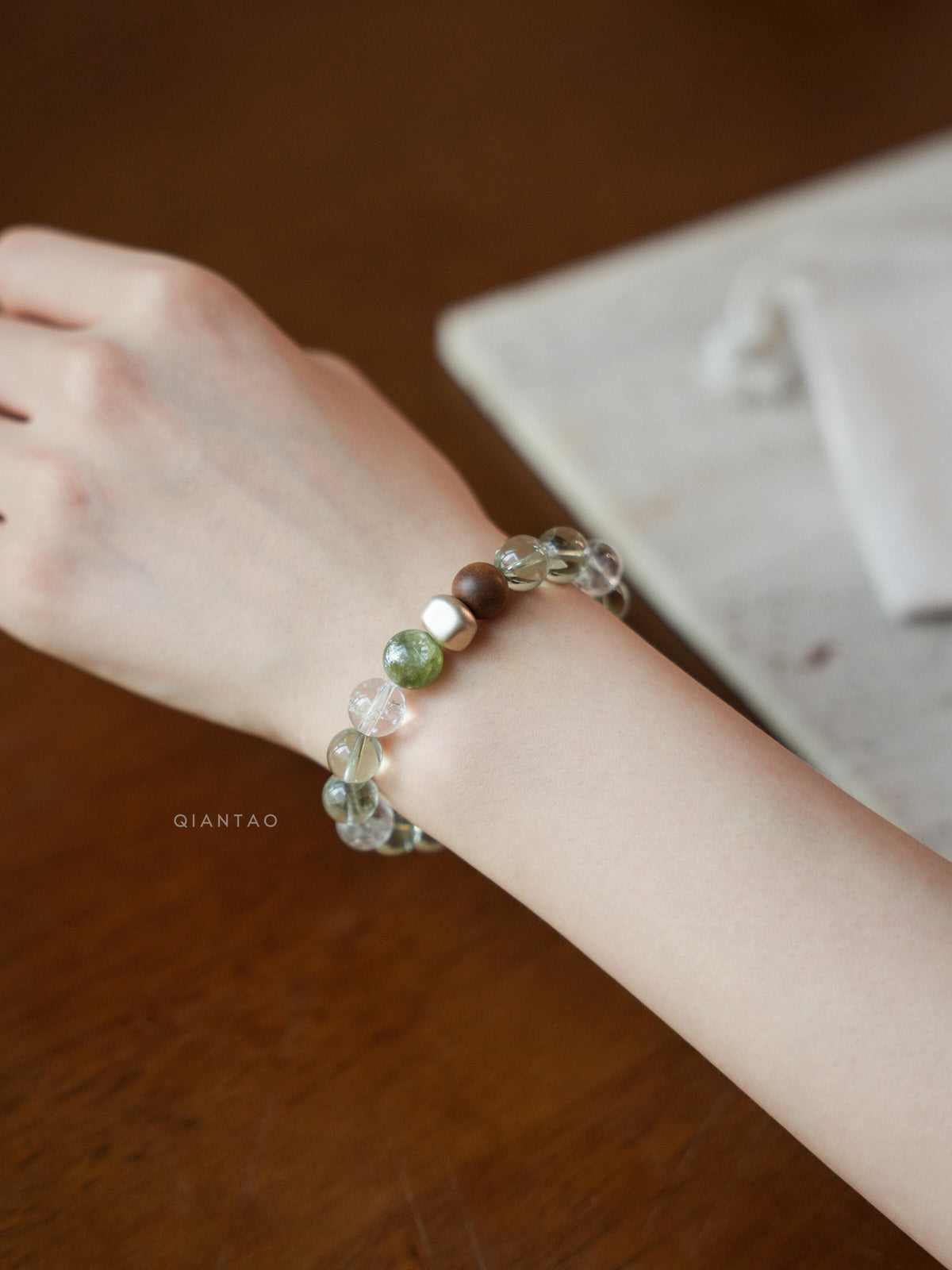 Mosswood Emerald Bracelet
