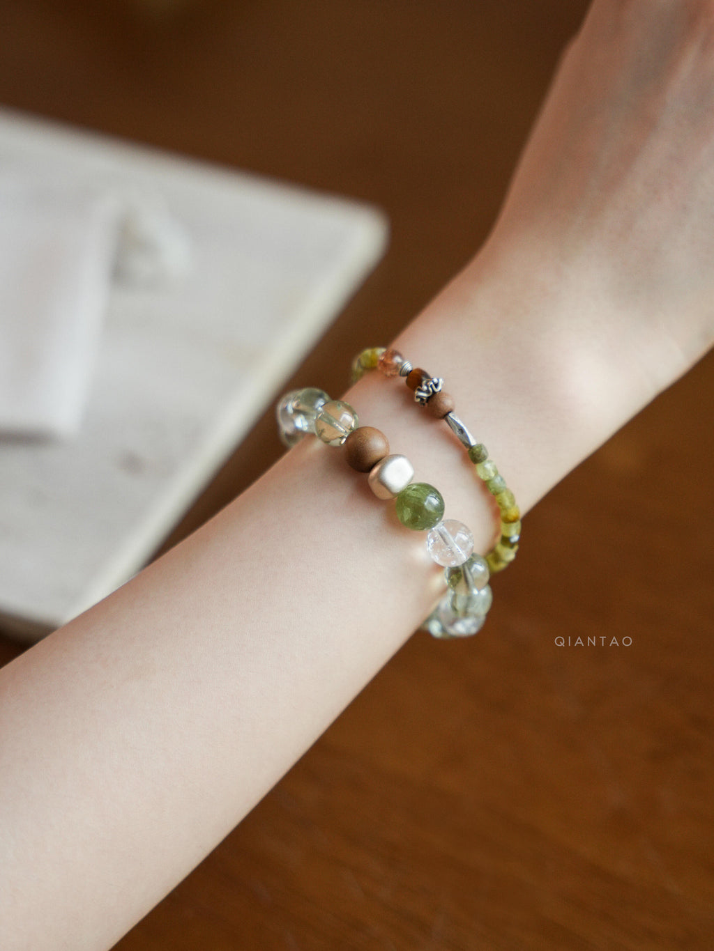Mosswood Emerald Bracelet
