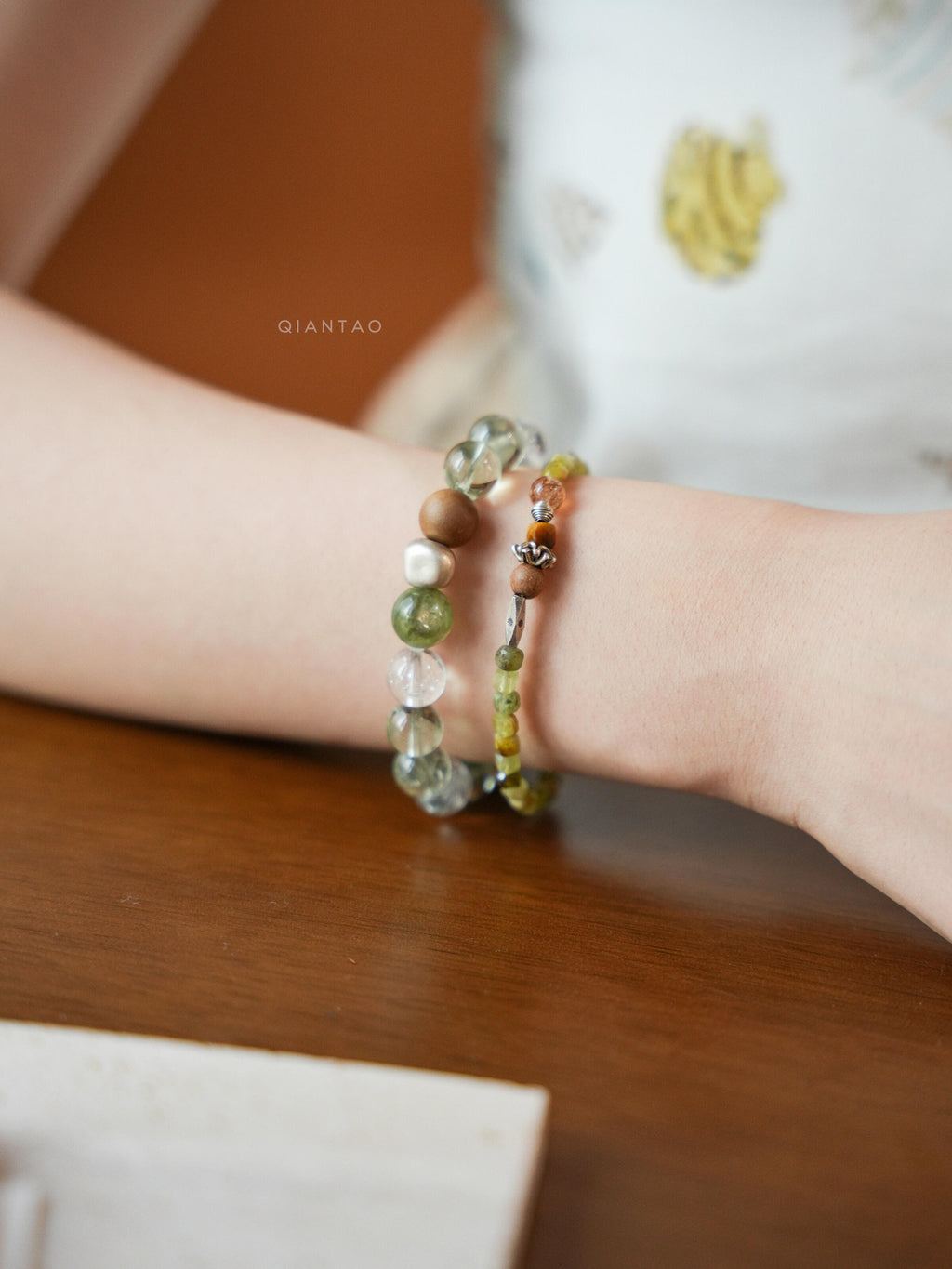 Mosswood Emerald Bracelet