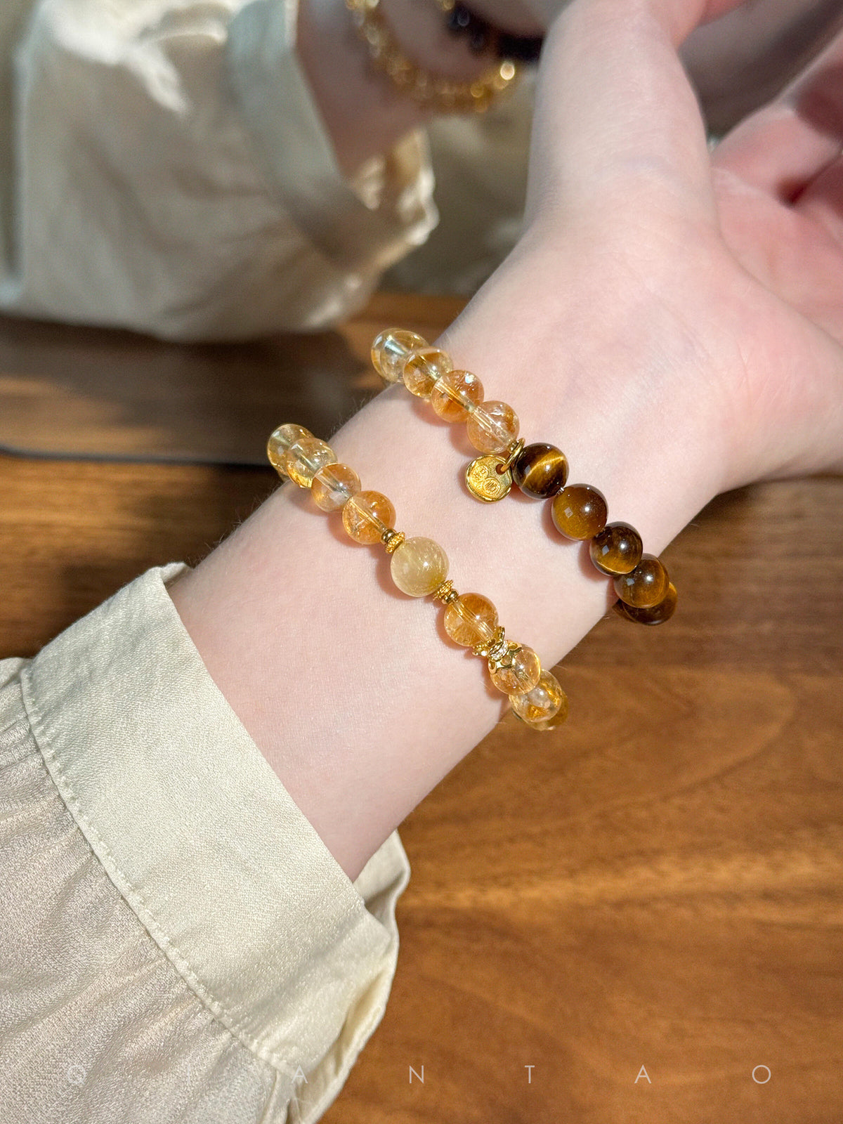Starlit Citrine Bracelet