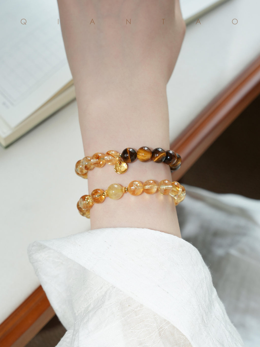 Starlit Citrine Bracelet