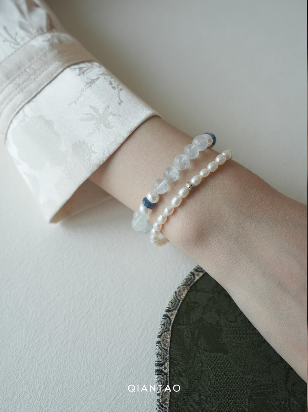 Ocean Whisper Aquamarine Bracelet