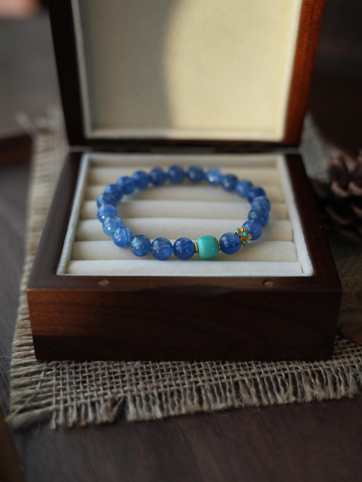 Azure Echo Kyanite Bracelet