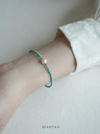 Horizon Turquoise Freshwater Pearl Bracelet