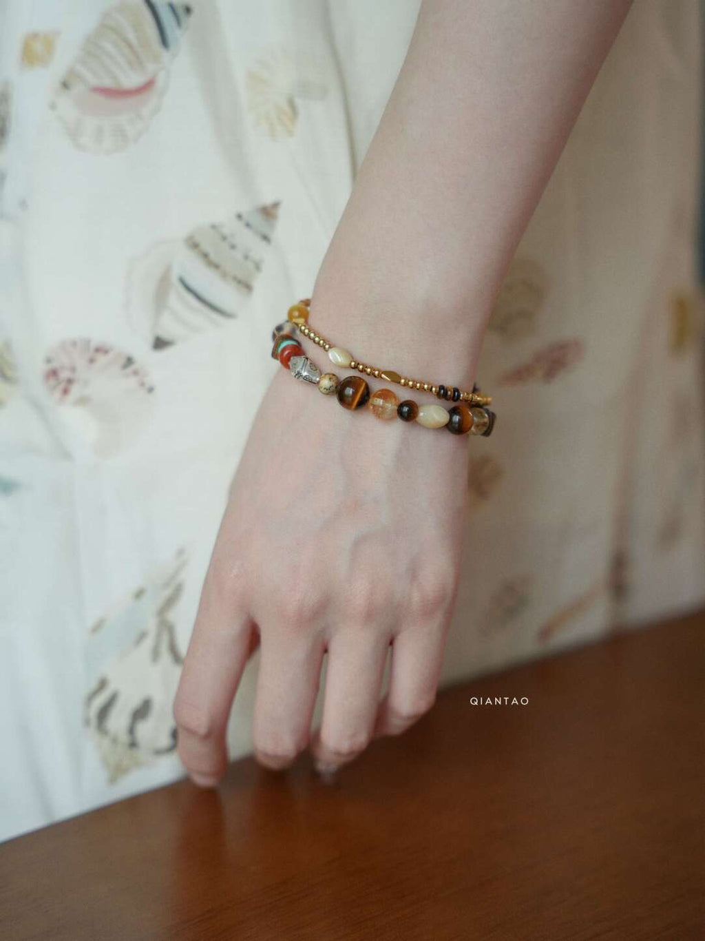 Solstice Tiger's Eye Citrine Bracelet