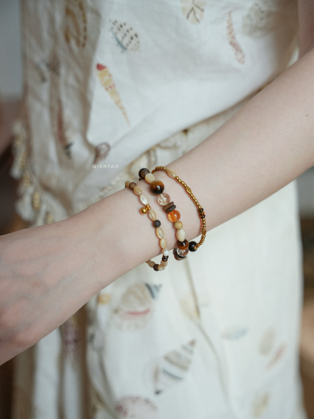 Solstice Tiger's Eye Citrine Bracelet