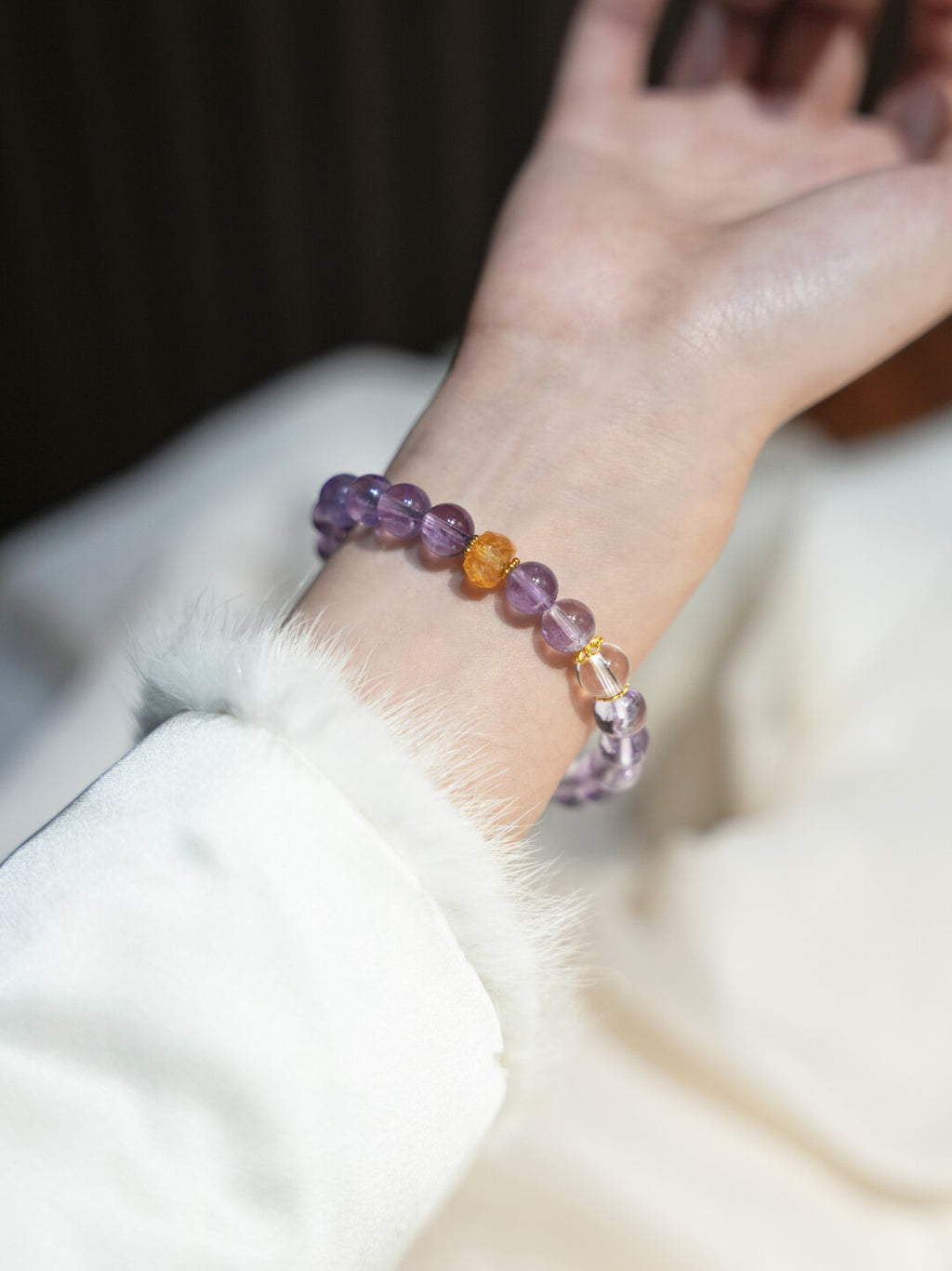 Aurora Lavender Amethyst Bracelet