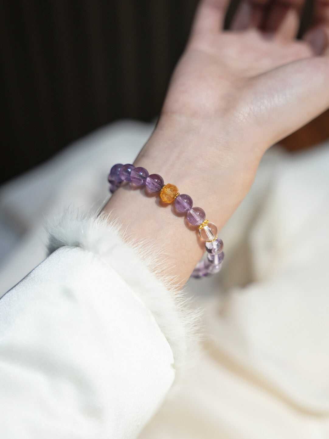 Aurora Lavender Amethyst Bracelet