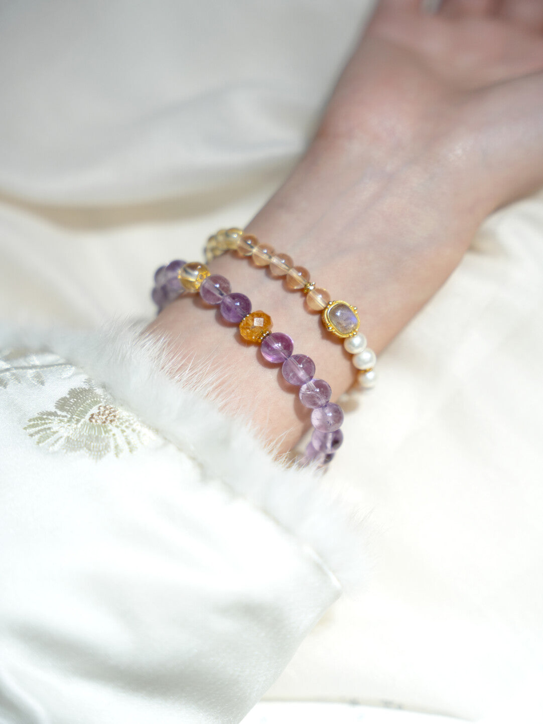 Aurora Lavender Amethyst Bracelet