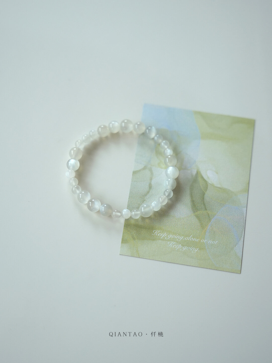 Moonlit Moonstone Bracelet