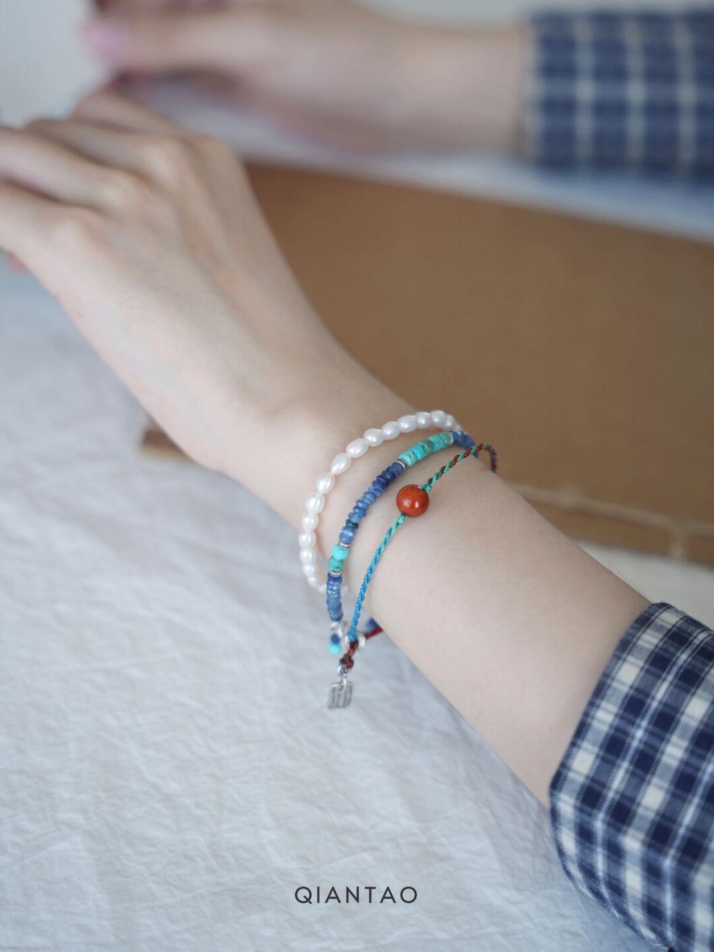 Azure Kyanite Bracelet