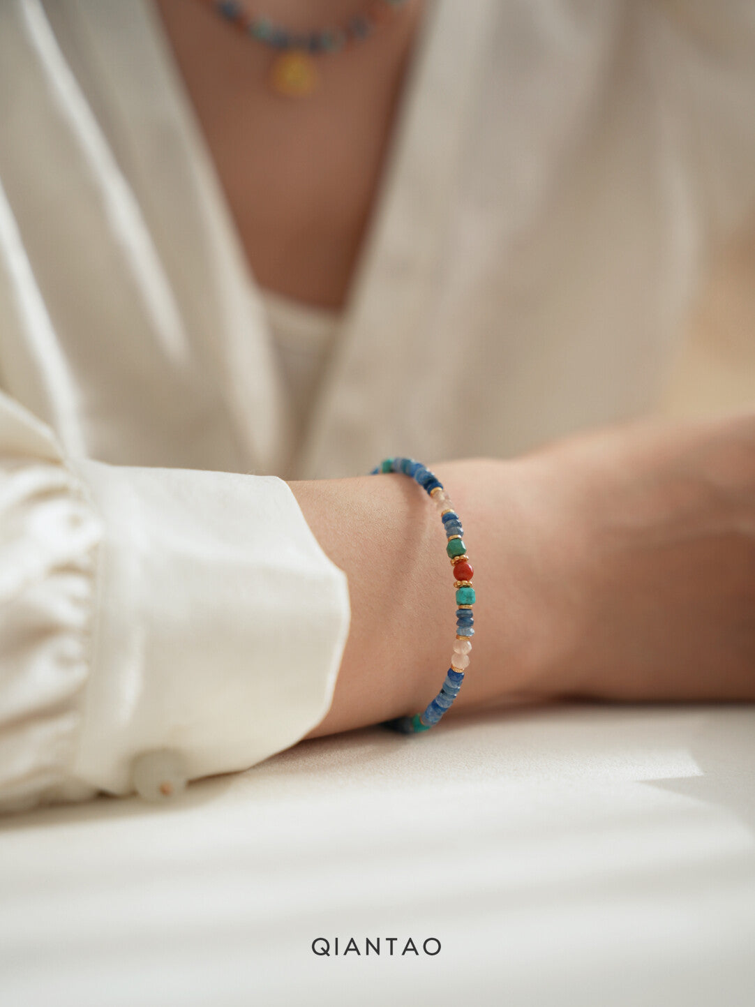 Azure Kyanite Bracelet
