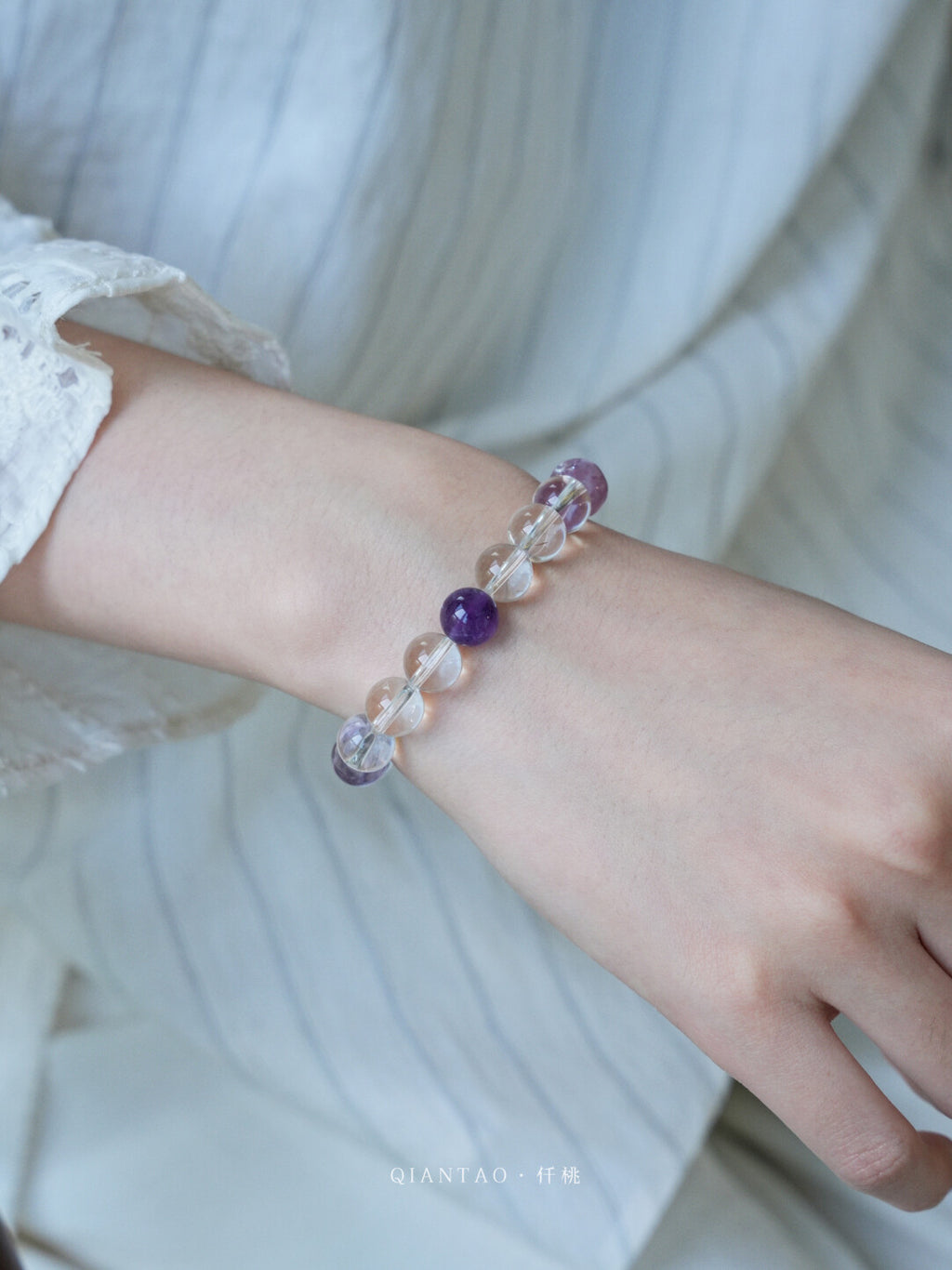 Violet Mist Amethyst Bracelet