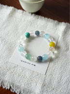 Tidal Aquamarine Bracelet