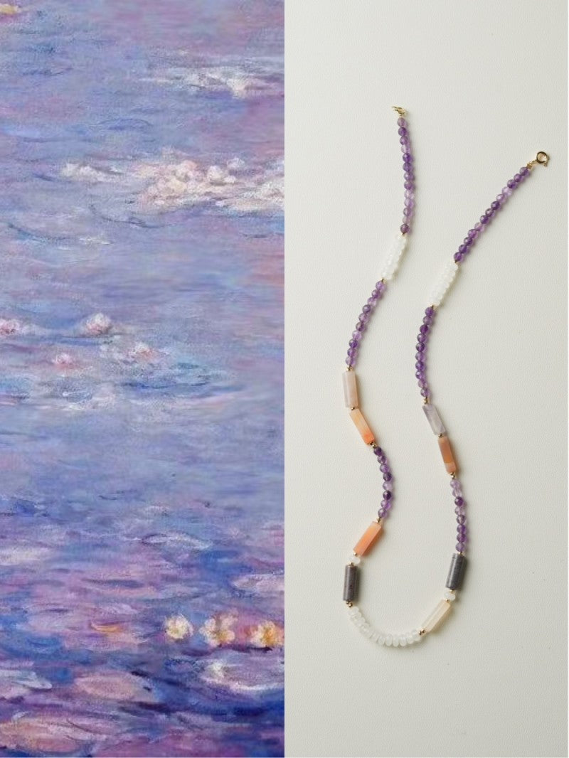 Lian Agate Crystal Necklace