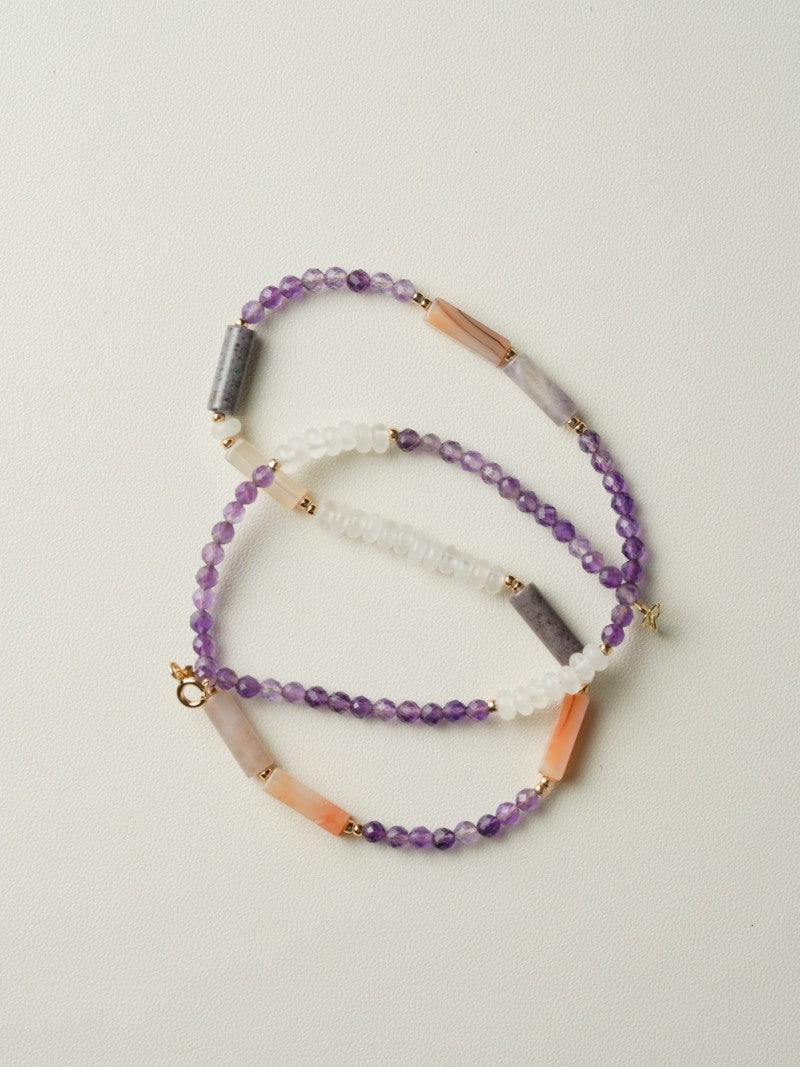 Lian Agate Crystal Necklace