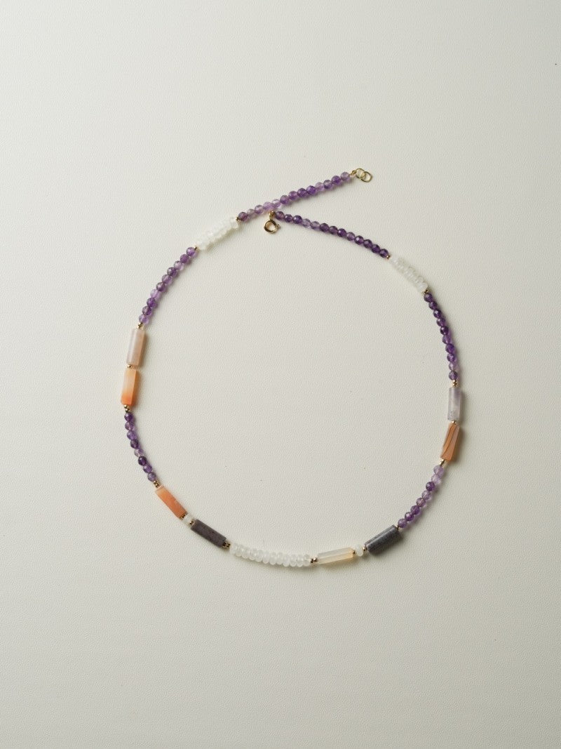 Lian Agate Crystal Necklace