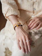 Aurelia Topaz Pearl Energy Bracelet