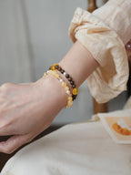 Aurelia Topaz Pearl Energy Bracelet