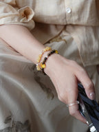 Aurelia Topaz Pearl Energy Bracelet