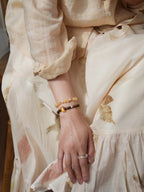Aurelia Topaz Pearl Energy Bracelet