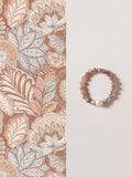 Elara Grey Quartz Pearl Energy Bracelet