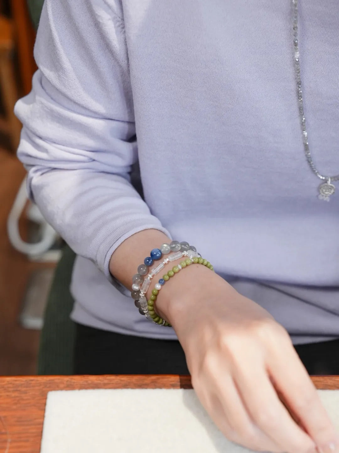 Elowen Kyanite Alashan Energy Bracelet