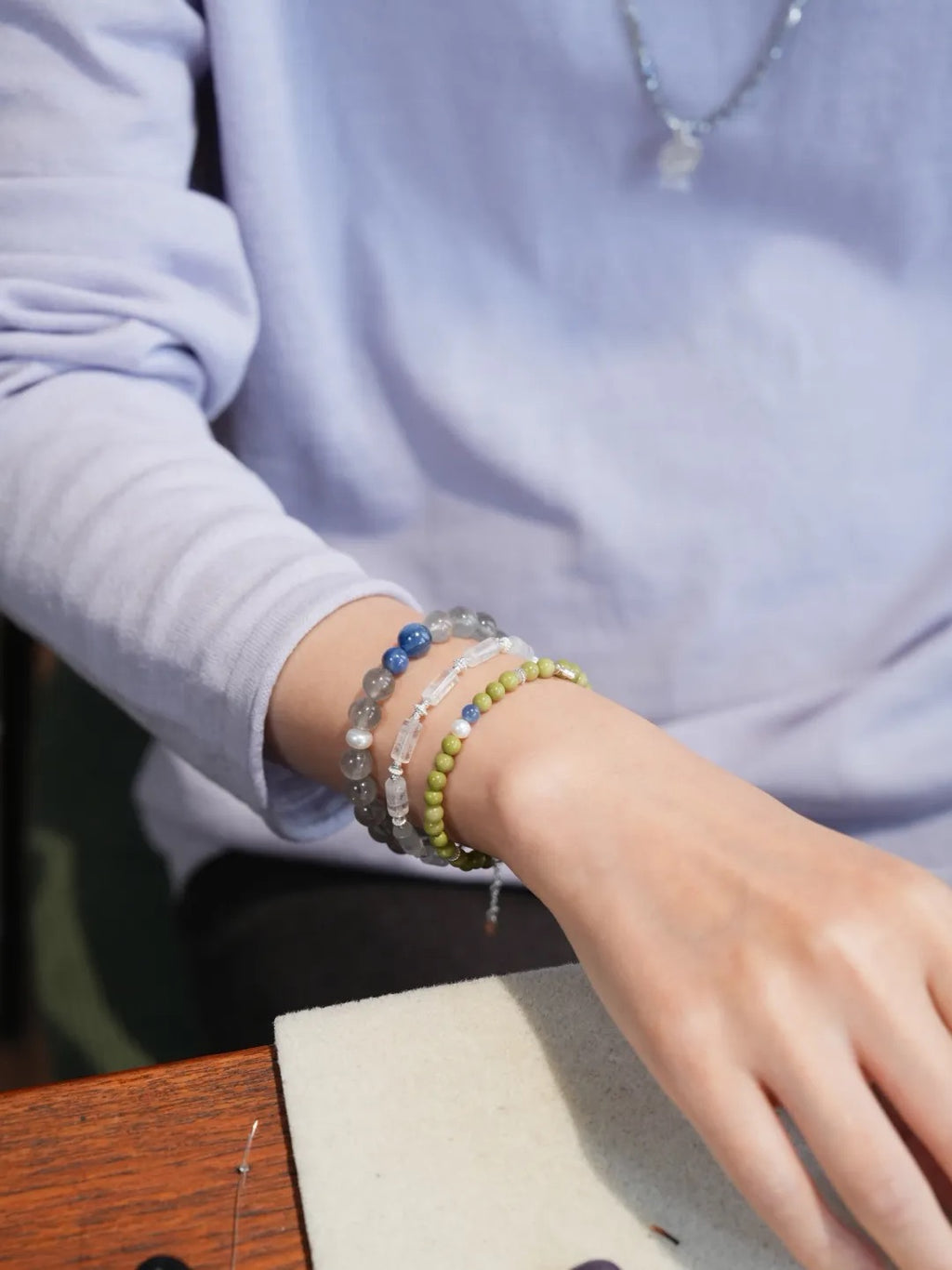 Elowen Kyanite Alashan Energy Bracelet
