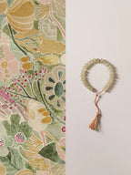 Seren Prehnite Tassel Energy Bracelet