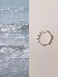 Lumira Clear Quartz Pearl Energy Bracelet