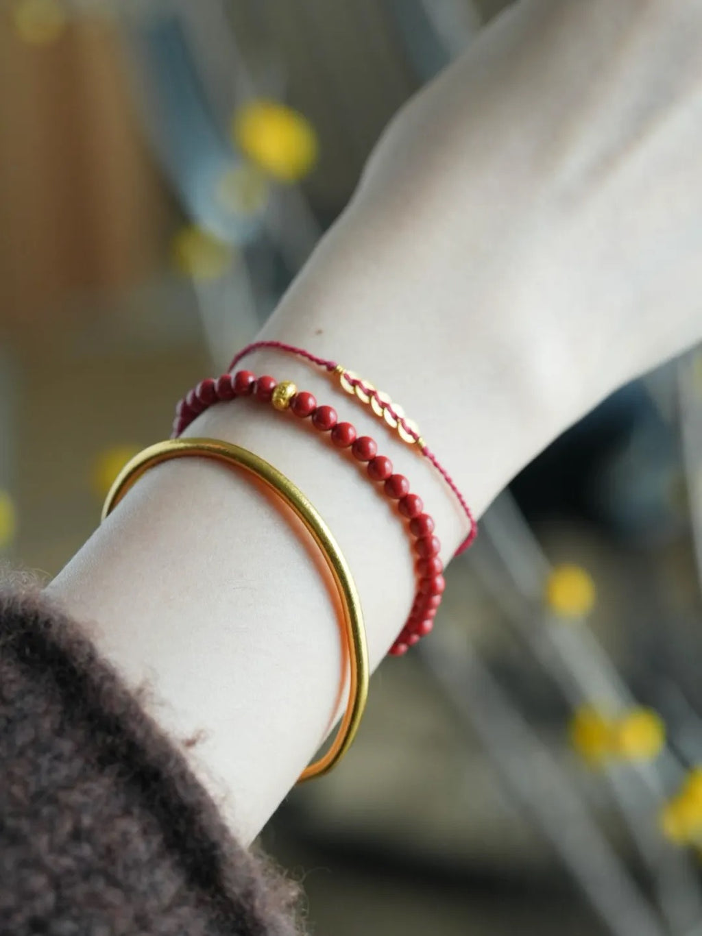 Vera Cinnabar Energy Bracelet