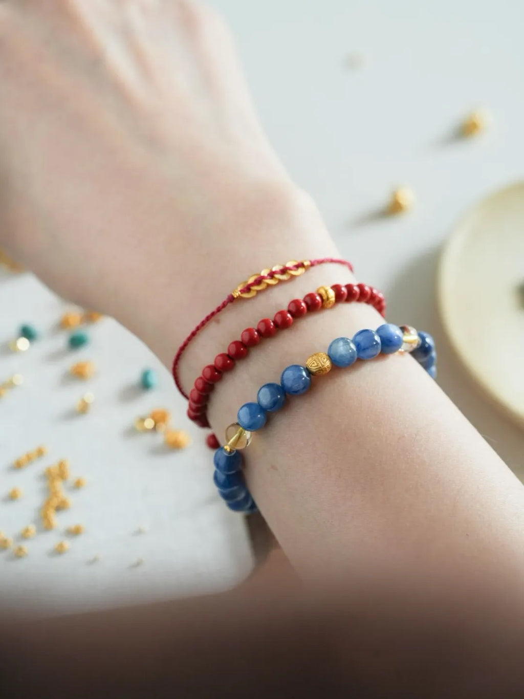 Vera Cinnabar Energy Bracelet