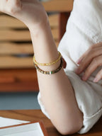 Aurea Golden Rutilated Quartz Energy Bracelet