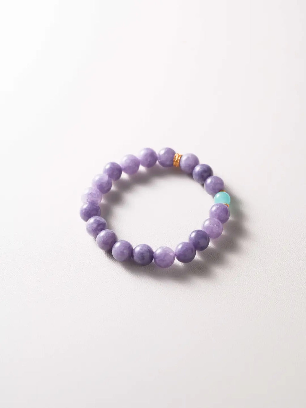 Vesper Purple Chalcedony Energy Bracelet