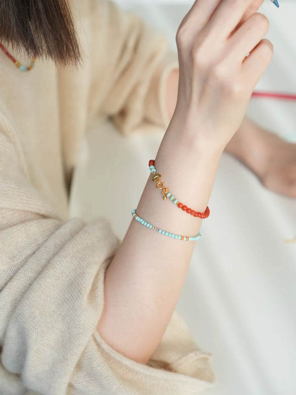 Riva Nanhong Turquoise Energy Bracelet