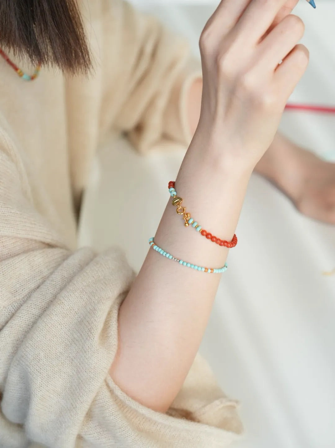 Riva Nanhong Turquoise Energy Bracelet