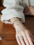 Riva Nanhong Turquoise Energy Bracelet