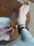 Noctis Obsidian Rainbow Energy Bracelet