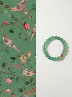 Sylvie Green Strawberry Quartz Energy Bracelet