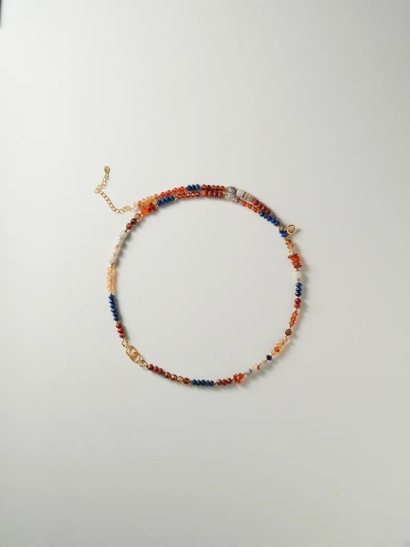 Aurelia Citrine Agate Energy Necklace
