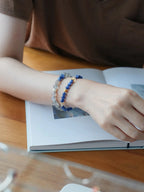 Selene Grey Moonstone Kyanite Energy Bracelet